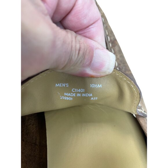 Cole Haan Mens Brown Leather Slip on Loafers Dress shoes Sz 10.5M SKU 9486 - Picture 6 of 16